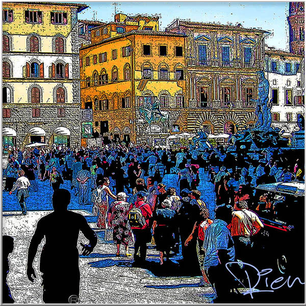 Strip Art-Digital Strip Art--Rien van Osch