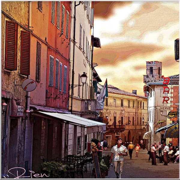 Strip Art-Digital Strip Art--Rien van Osch