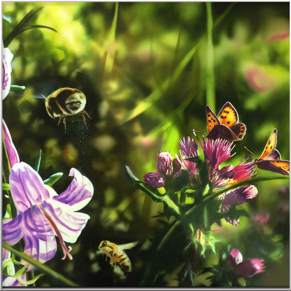 Magical Portrais-Animals-Men-Insects-Rien van Osch
